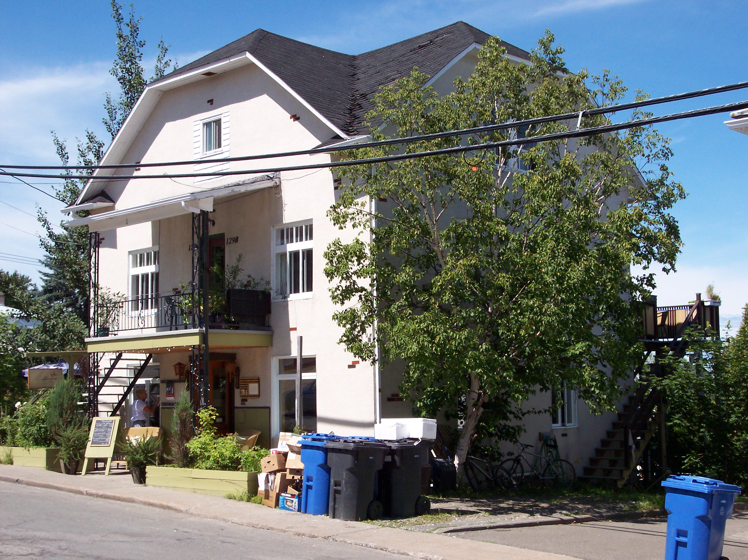 129A-129B, rue du Mont-Saint-Louis © Société rimouskoise du patrimoine